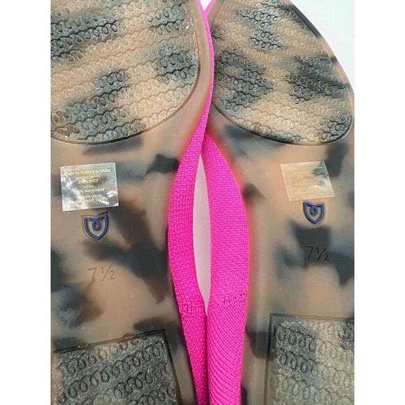 Rothy’s Points in Dragon Fruit Pink Women’s Size 7.5 - Picture 11 of 12